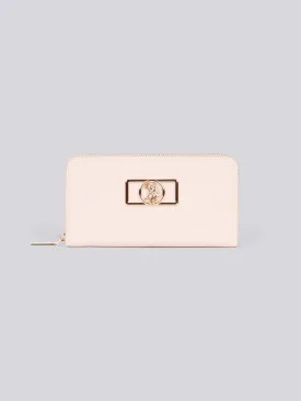 U.S. Polo Assn. Womens Jones Chic Zip Around Wallet in Pink
