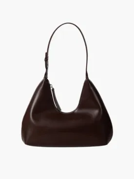 Valerie | Sophisticated Dark Chocolate Shoulder Bag