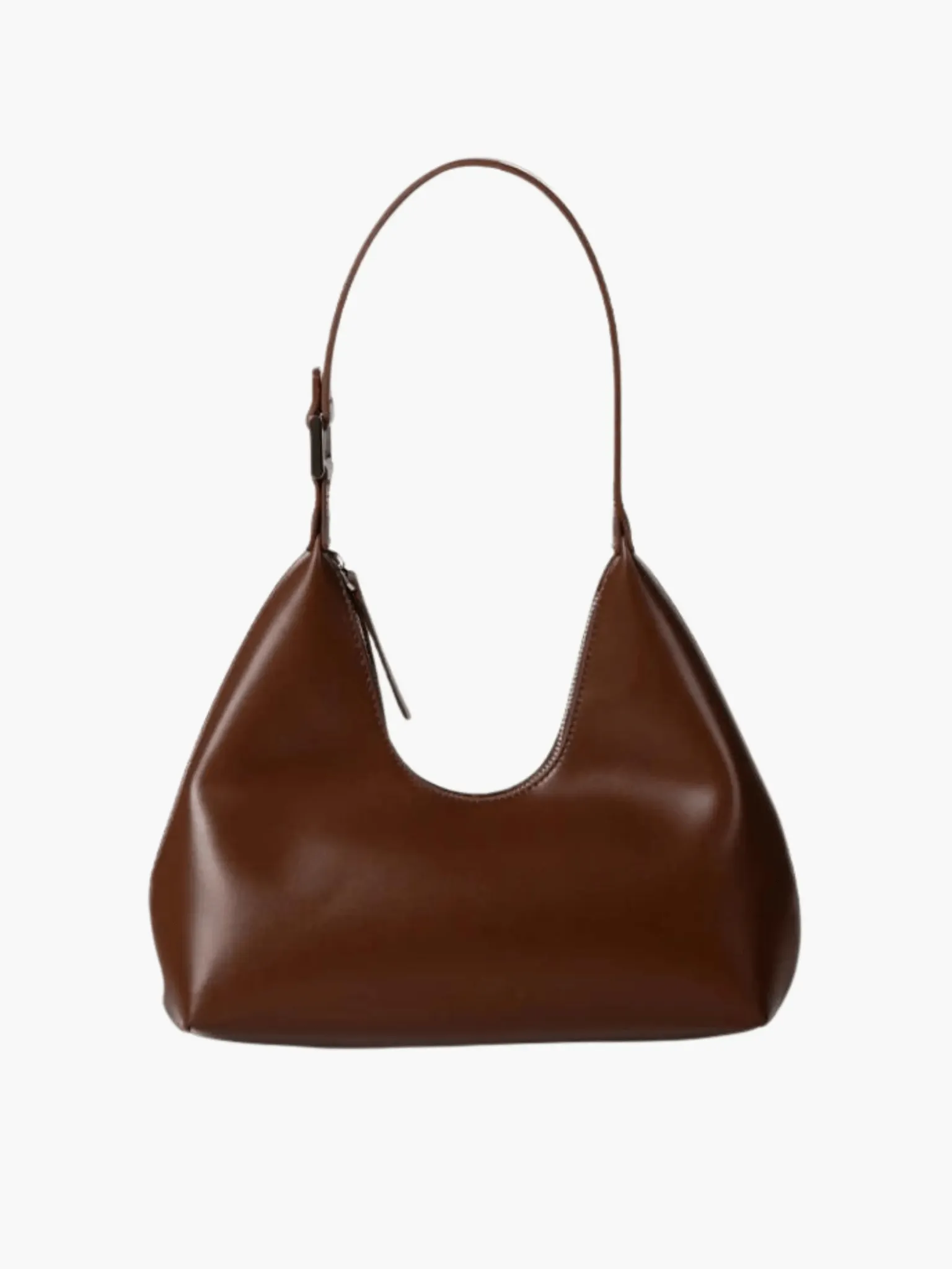 Valerie | Sophisticated Dark Chocolate Shoulder Bag
