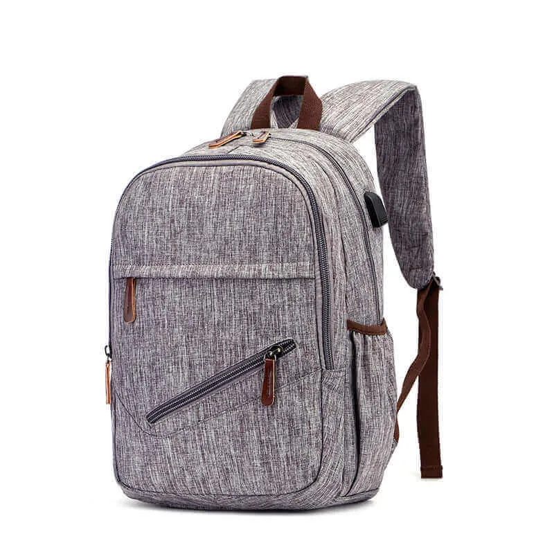 Waterproof 15.6 Inch Laptop Backpack with USB