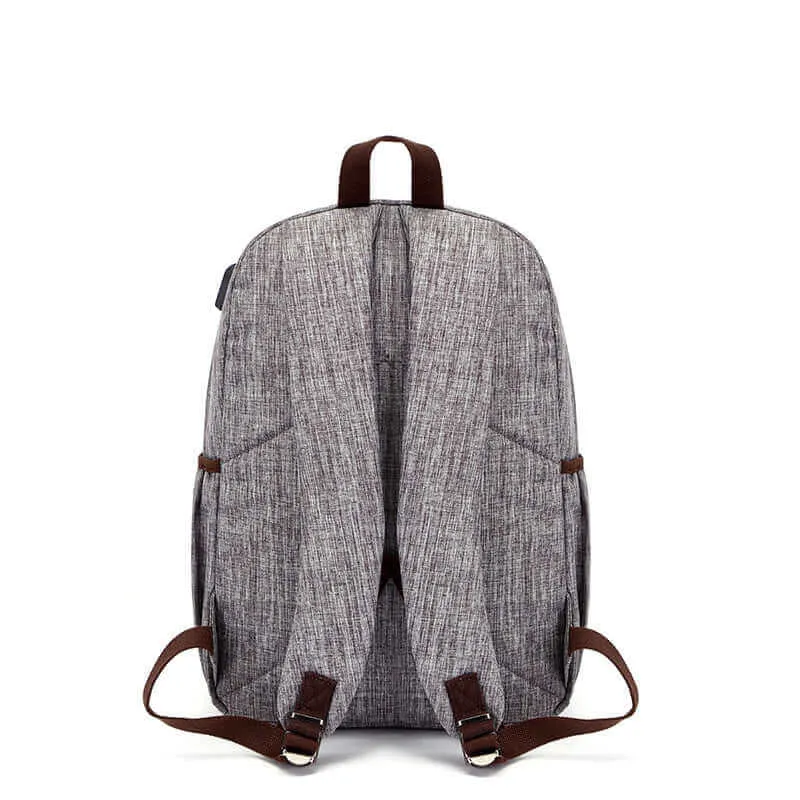 Waterproof 15.6 Inch Laptop Backpack with USB