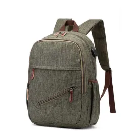 Waterproof 15.6 Inch Laptop Backpack with USB