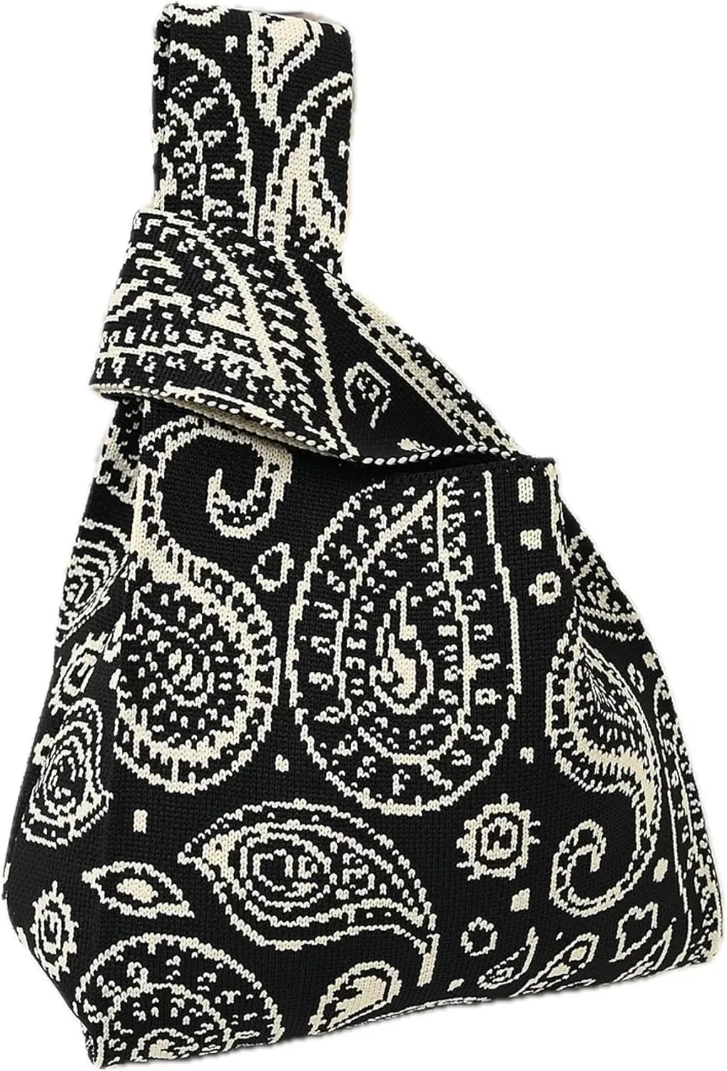 Women's Wrist bag Sleeve Knot Pouch Cute Handbag wristlet bags Portable Purse Gift Bag for Christmas